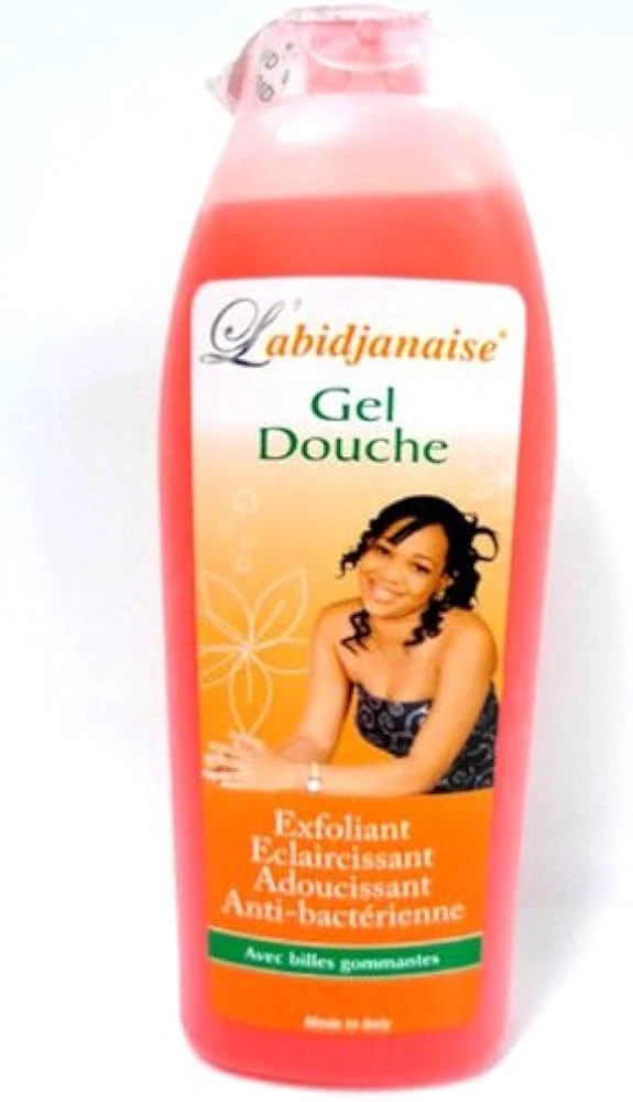 L'abidjanaise Gel Douche Exfoliant Eclaircissant Adoucissant